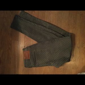 True Religion Snake Skin Stretch Jeans