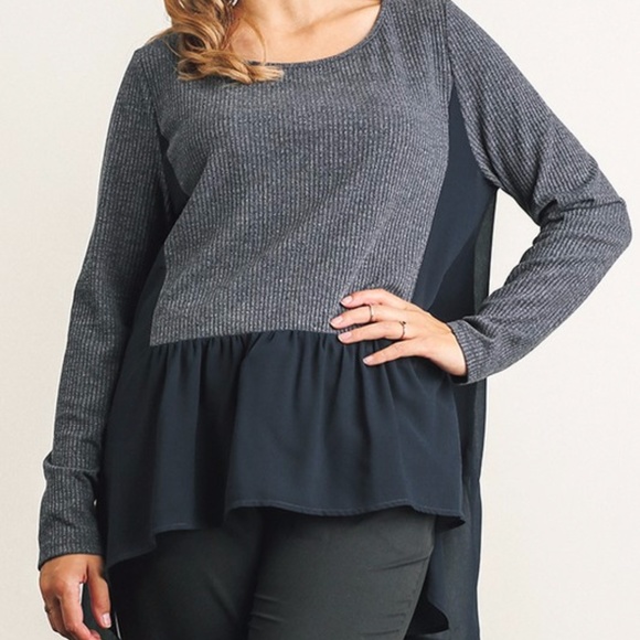 Plus--Jassi High Low Top - Picture 2 of 3