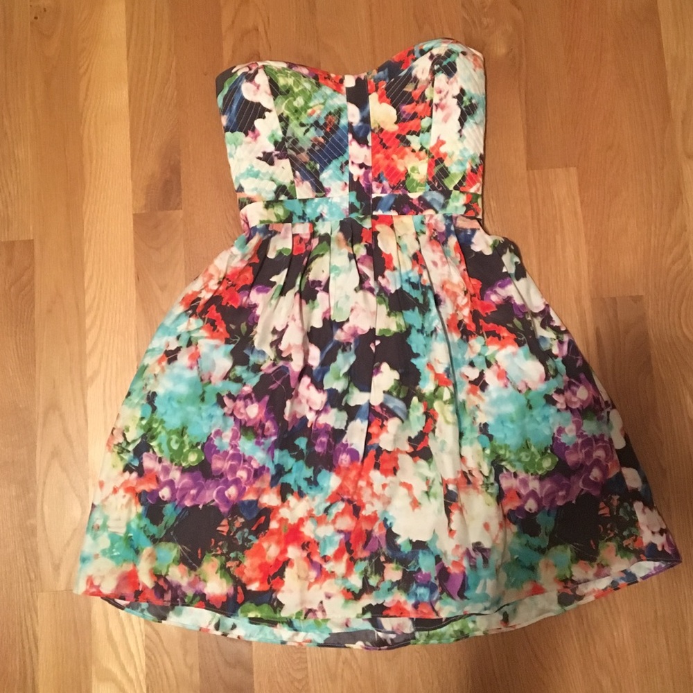 Parker strapless dress