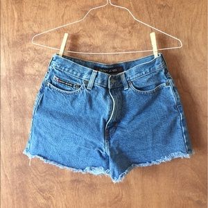 Vintage DKNY Cut Off Jean Shorts