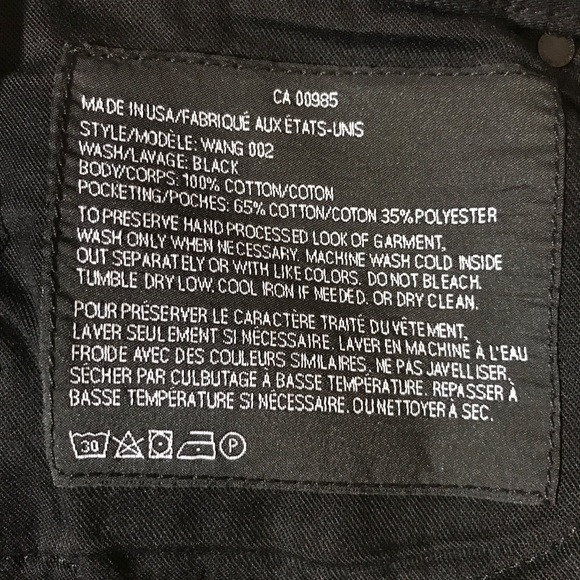 ✨HP✨NWT Alexander Wang 002 Relaxed Fit Denim - Picture 8 of 8