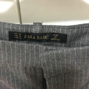 Zara PINSTRIPE TROUSERS Size M