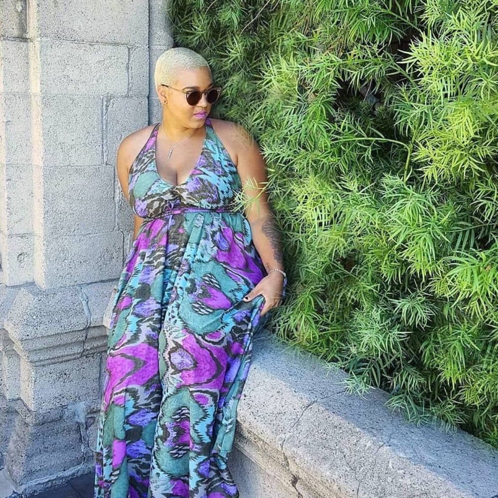 Printed Maxi Dress