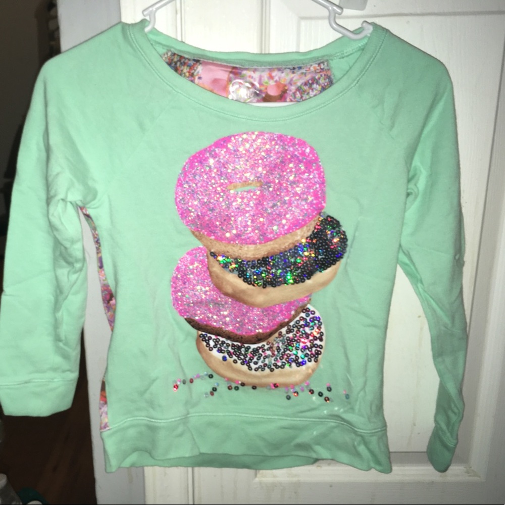 Girls donut sweatshirt
