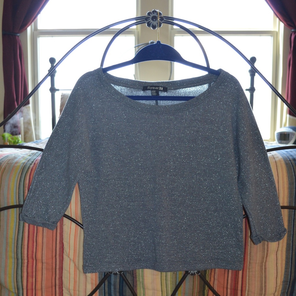Forever 21 Glitter Sweater