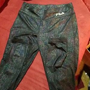 Fila rainbow sparkle active leggings