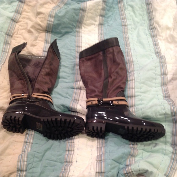 Shoes Fur Lined Rain Boots By Reneeze Poshmark