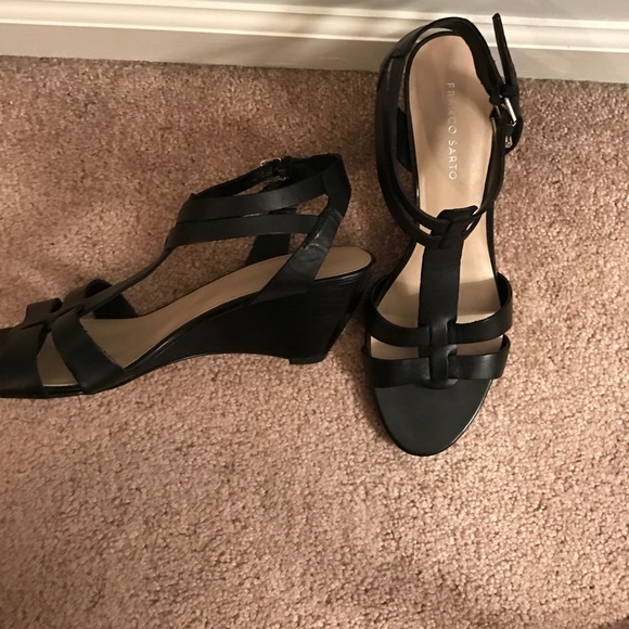 Franco Sarto Black Heels - Picture 3 of 4