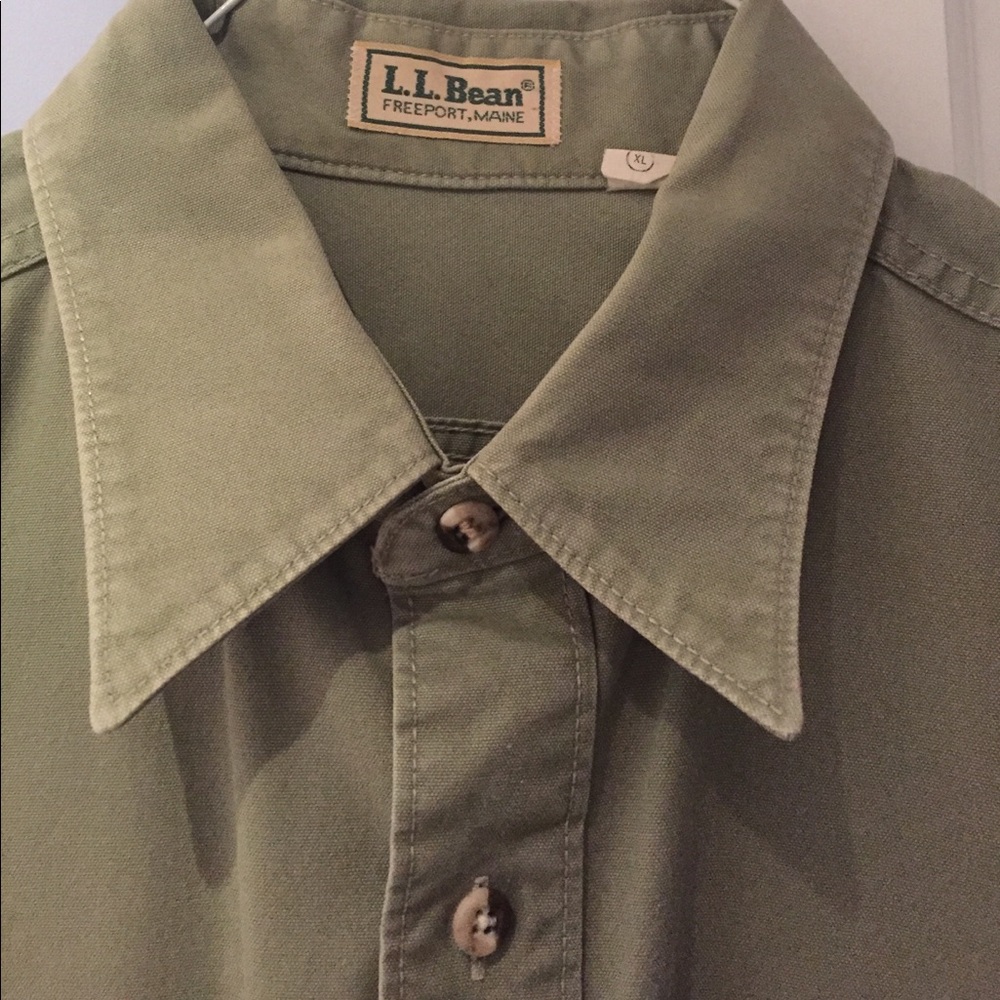 LlL Bean shirt jacket
