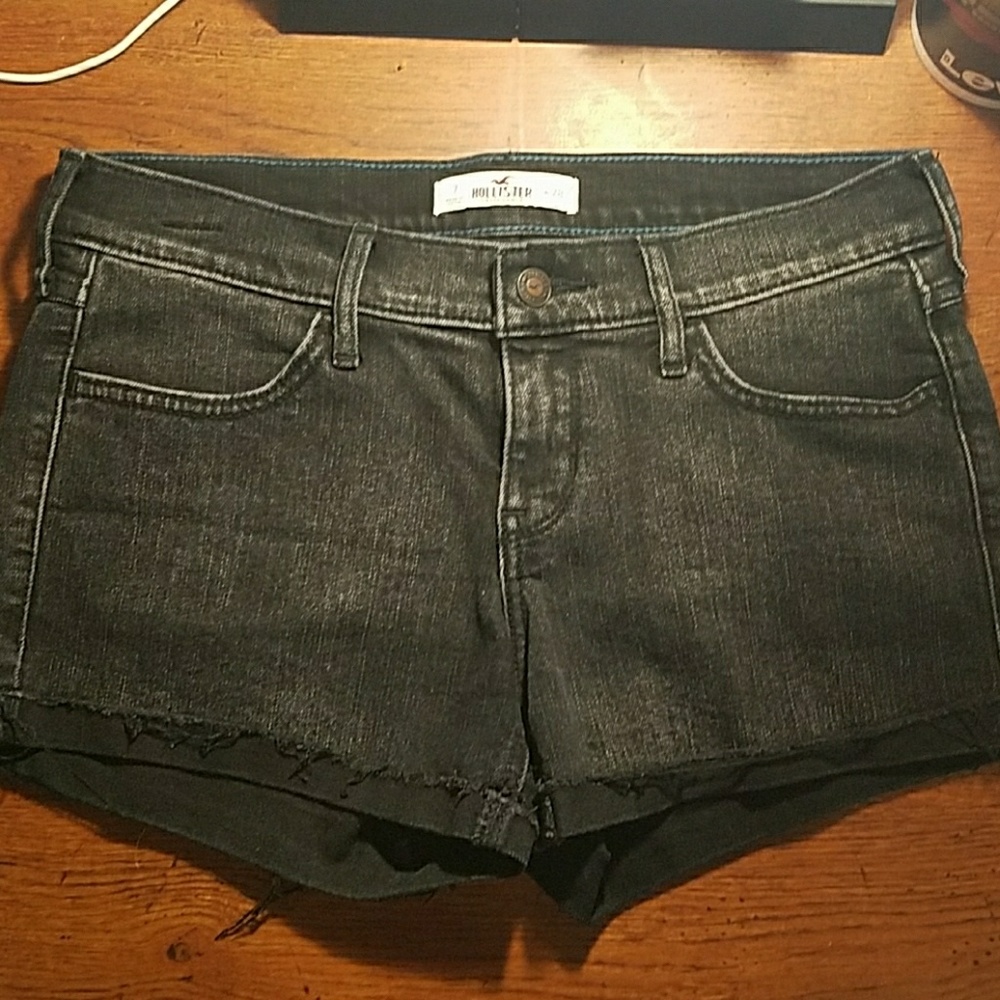 Faded Black Hollister Shorts