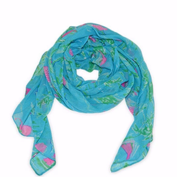 Tropical Soft and Airy Scarf - Picture 5 of 5