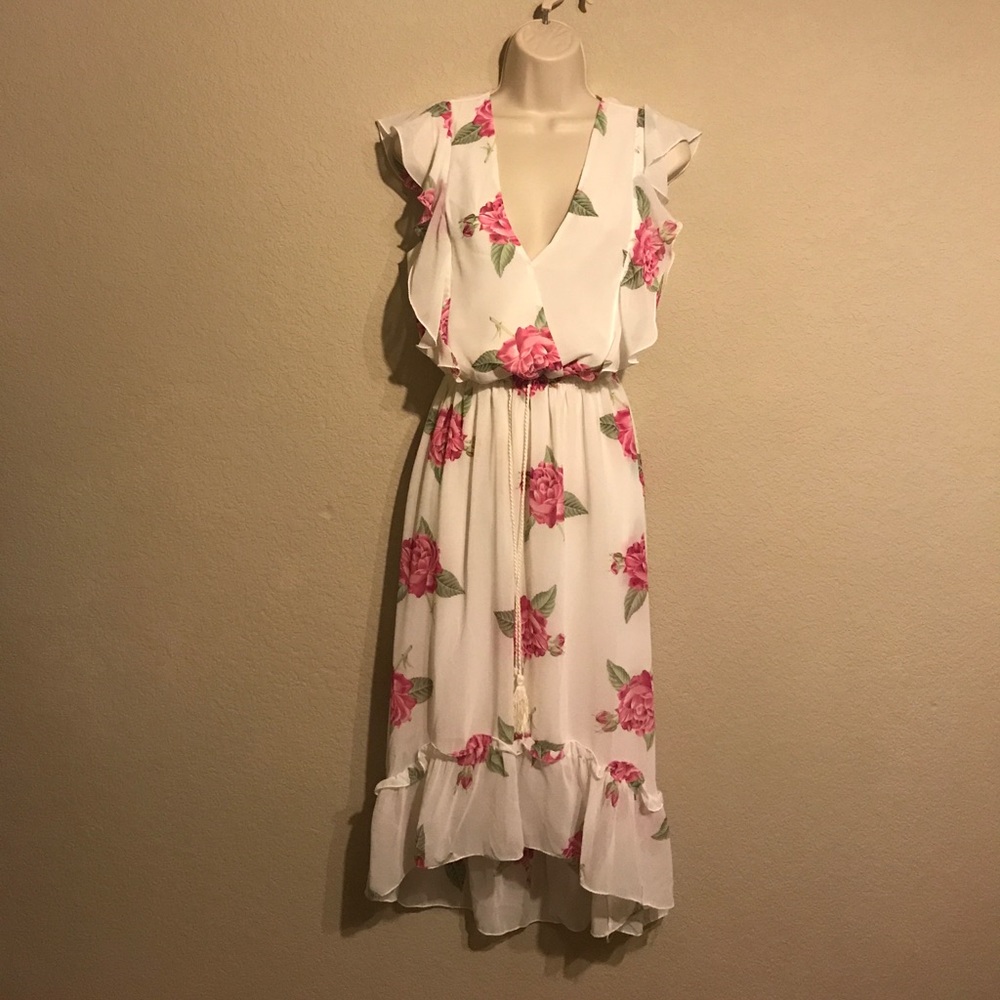 Chelsea & Violet peony print dress