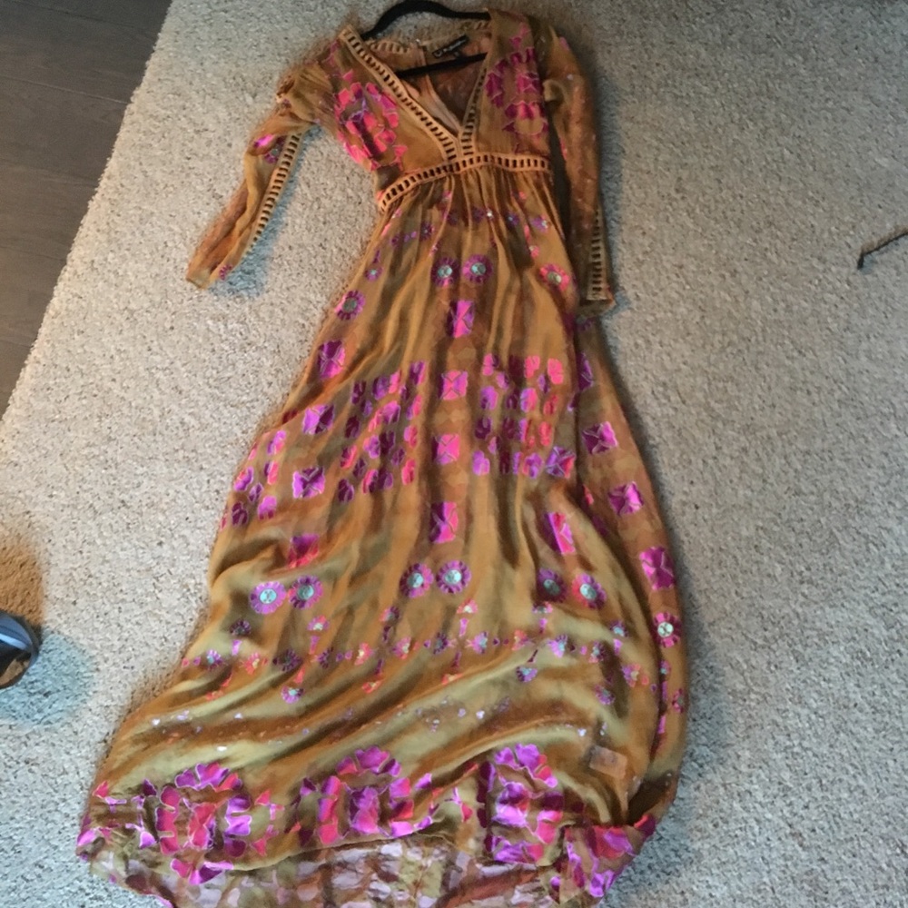For love and lemon full length dress size small