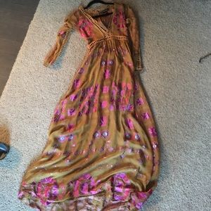 For love and lemon full length dress size small