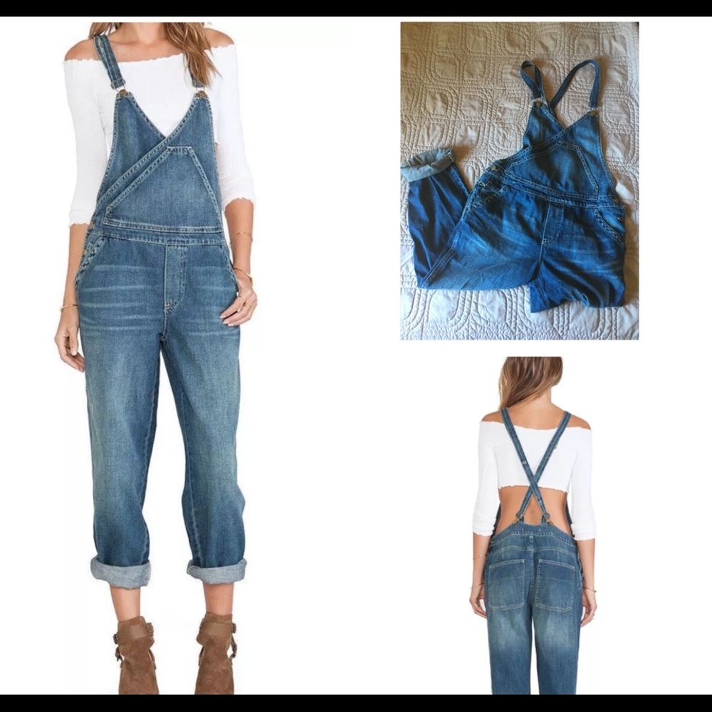 Free People Surplice overalls