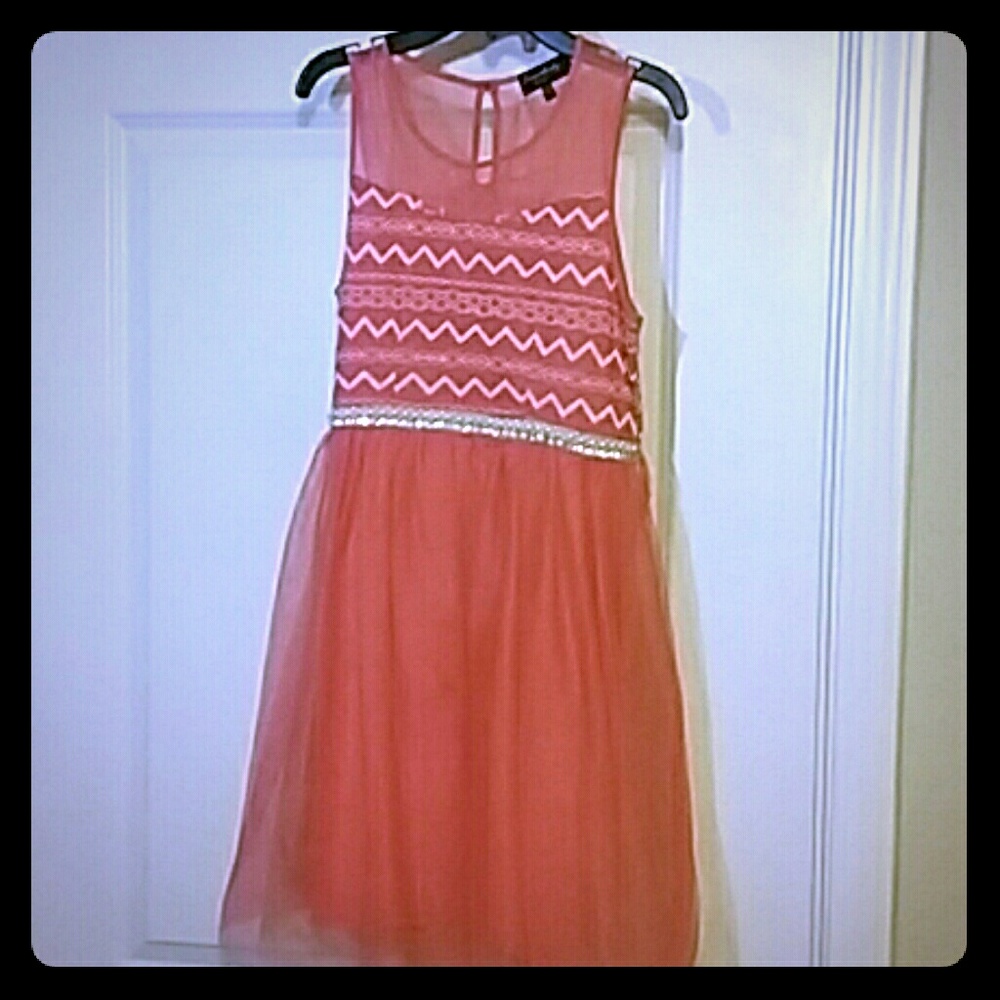 Tween Girl Beautiful Tulle Dress