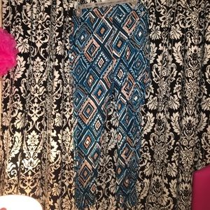 Patterned Jogger Pants