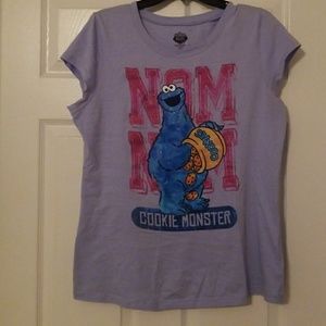 Cookie Monster PJ top