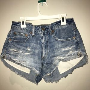 American eagle jean shorts