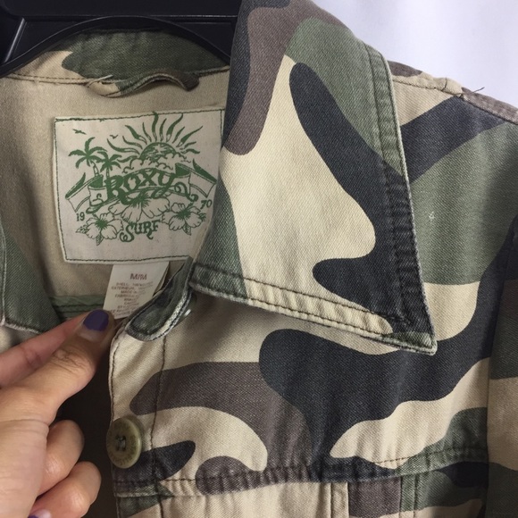Roxy Surf Camouflage Jacket - Picture 5 of 5