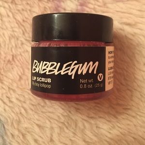 Brand new bubblegum lip scrub