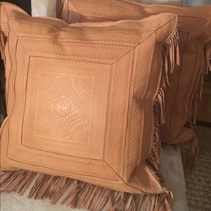 Ralph Lauren Home-  2 fringe pillows- BRAND NEW