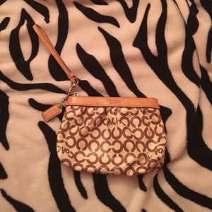 Coach wristlet