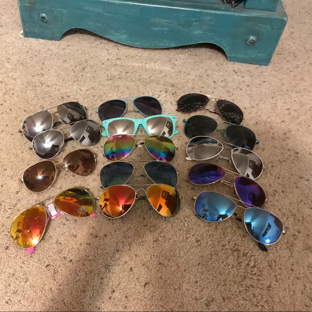 SOLD!!! Sunglasses 14 pairs for the price of 1!!!
