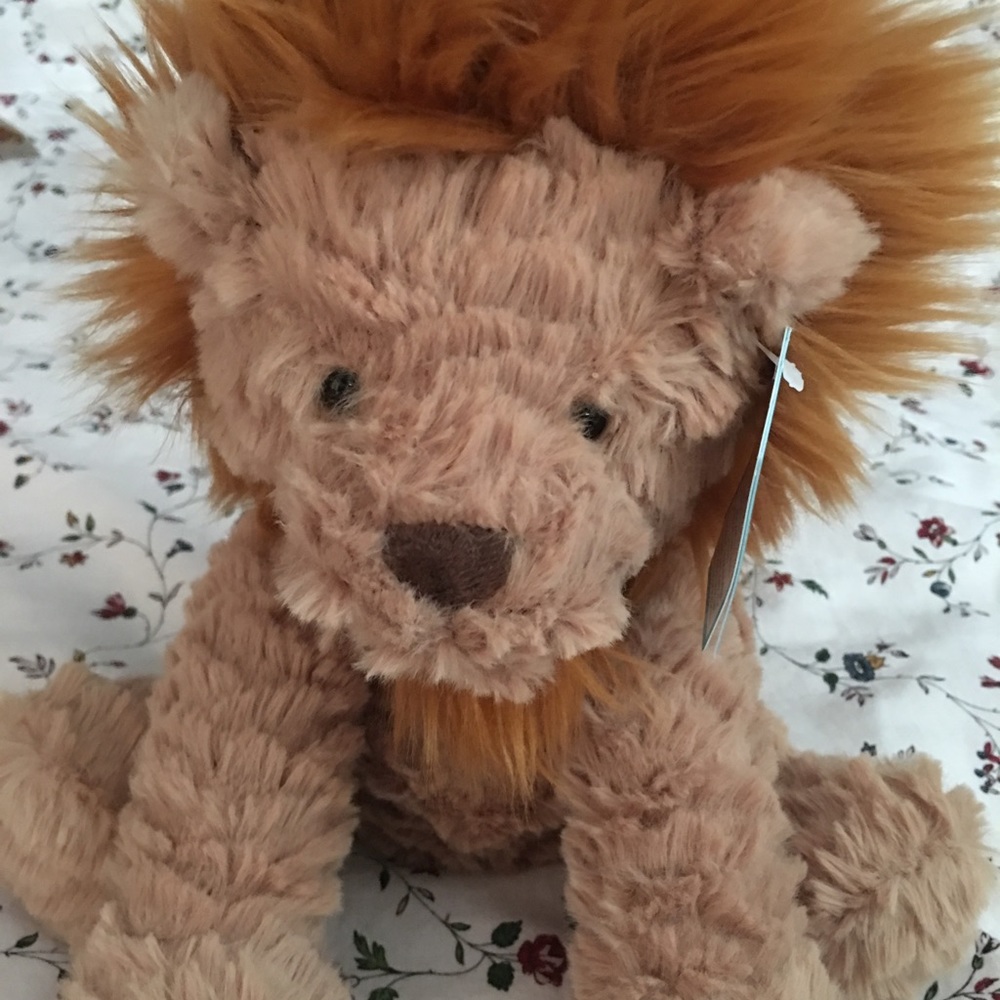 Brand New Cute Middle Fuddlewuddle Lion Plush