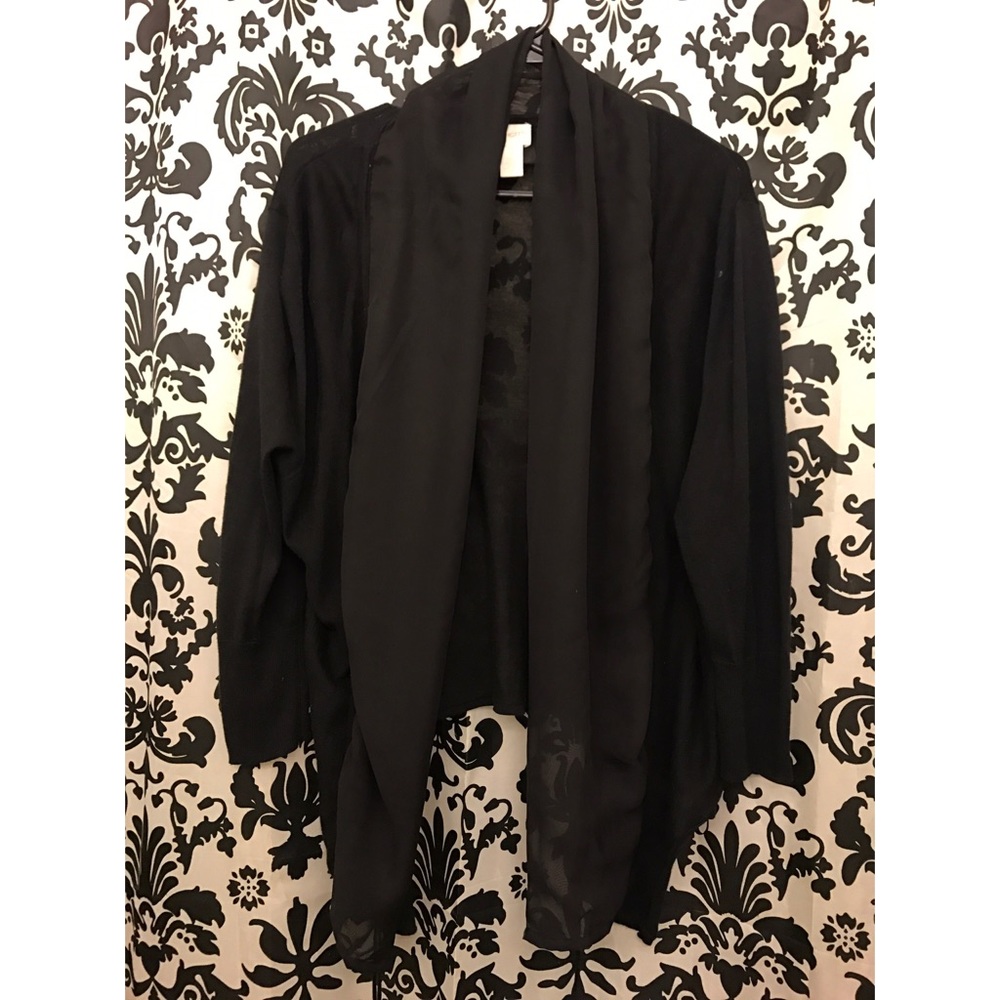 Chico's Drawstring Cardigan