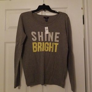 Shine Bright light sweater