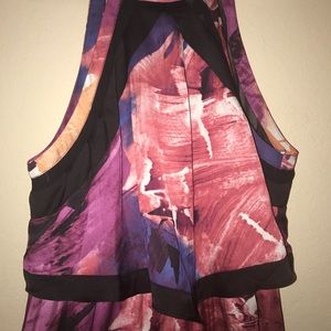 FOREVER 21 HIGH NECK TIE BACK DRESS