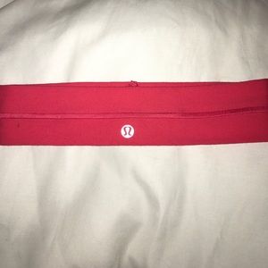 Pink lululemon headband!