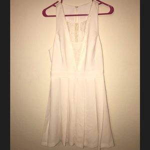 NWT BCBG WHITE/CREAM DRESS!!!