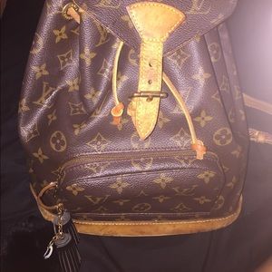 Pre loved Montsouris mono gram bag
