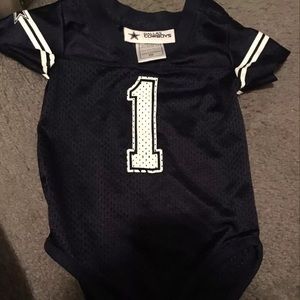 Baby Dallas Cowboy onesie