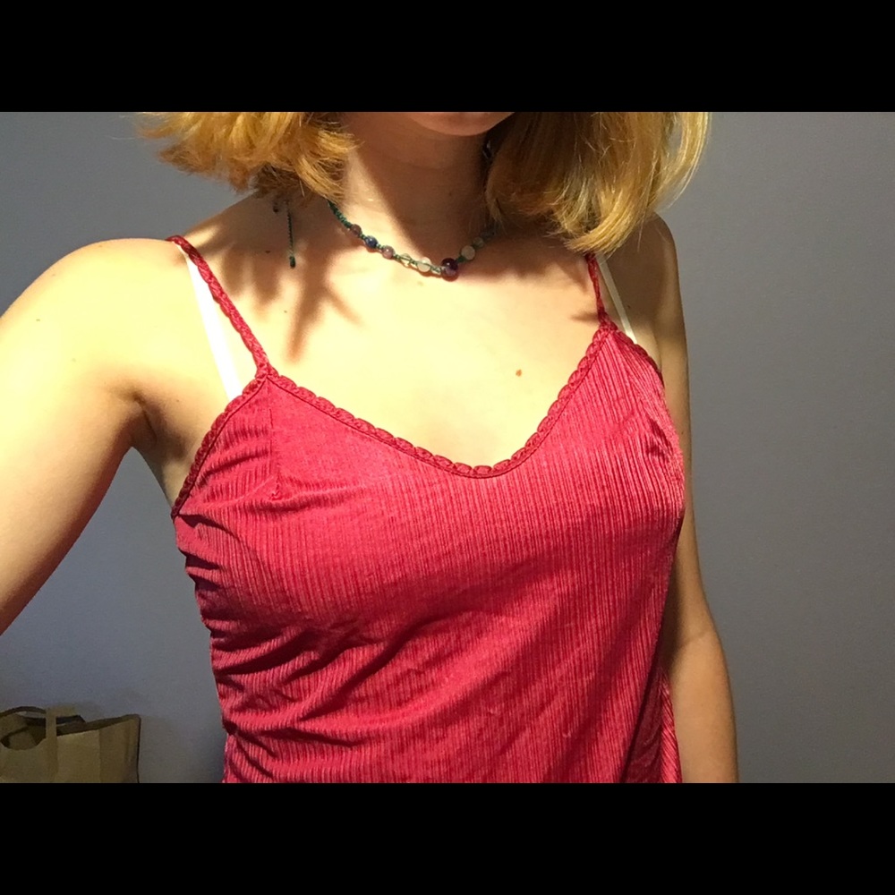 super vintage silk tank