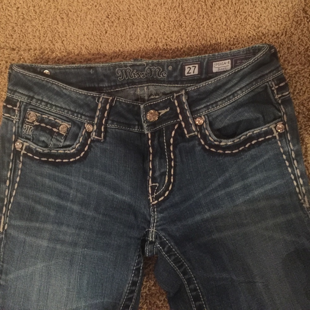 Miss Me flap pocket jeans - Picture 2 of 3