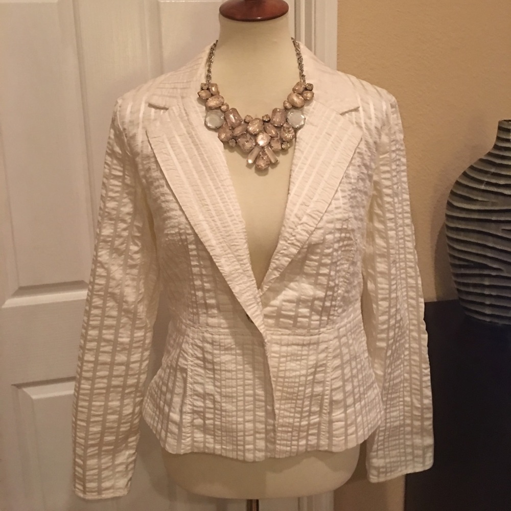 TRUE MEANING COTTON BLAZER