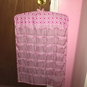 Light pink jewelry holder