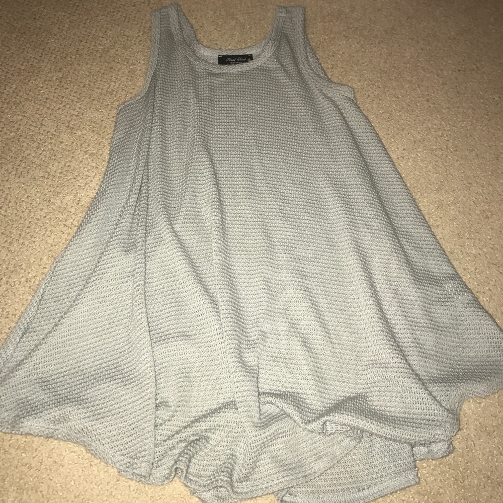 Knit tank top, worn once!