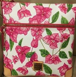 Dooney & Bourke Bougainvillea PINK WHITE Floral