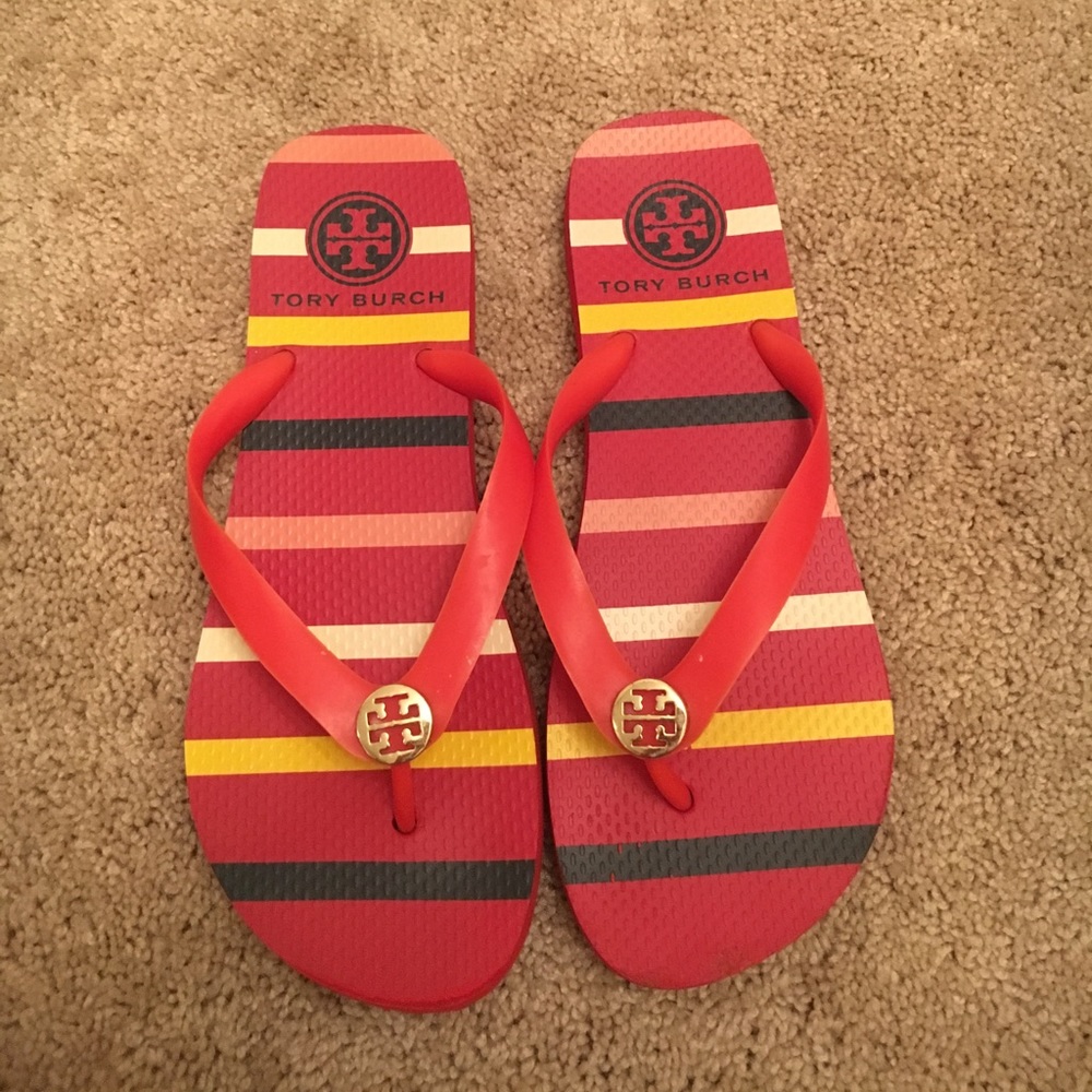 Troy Burch flip flops size 8