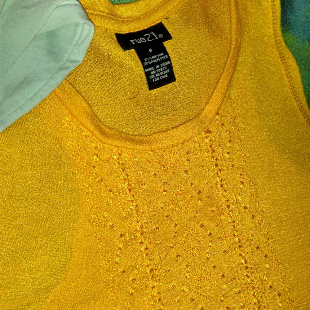 Rue 21 Mustard Tunic