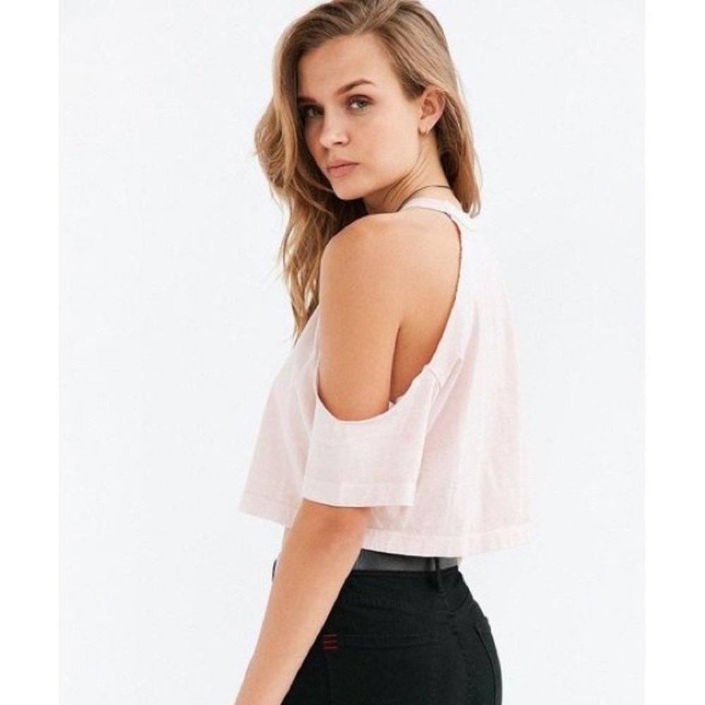 truly madly deeply cold shoulder tee