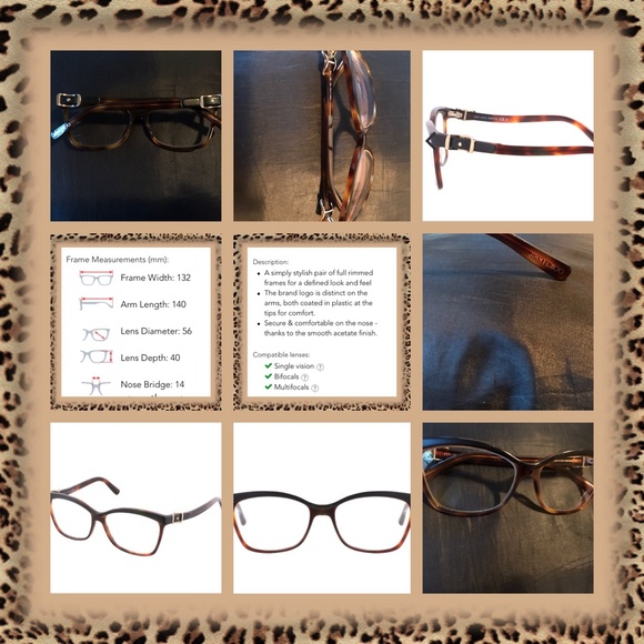 ❤️JIMMY CHOO GLASSES❤️ PLEASE ZOOM - Picture 4 of 5