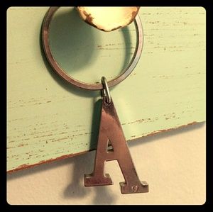 Letter A Keychain