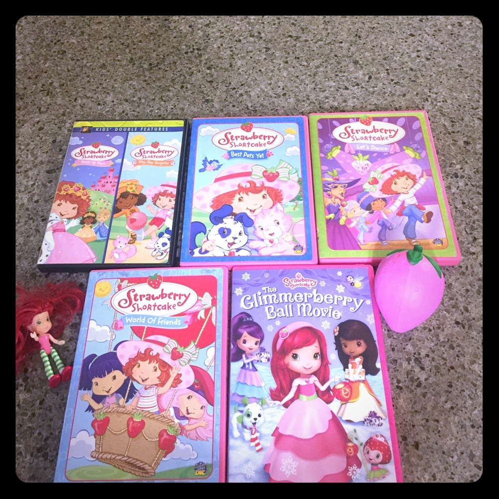 6 strawberry shortcake movies