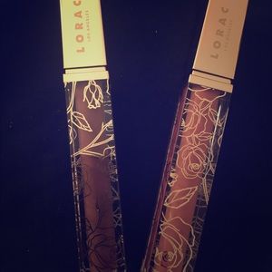 Lorac lip glosses!