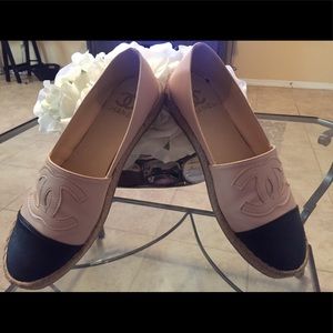 Coco Chanel inspired espadrilles